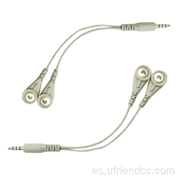 Cable de alimentación magnética del botón OEM ECG